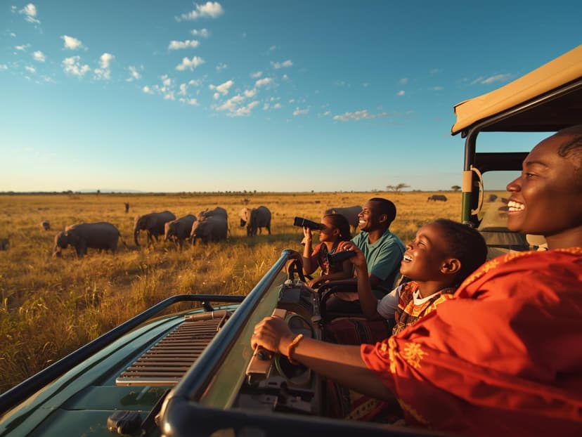 Family Maasai Mara Safari