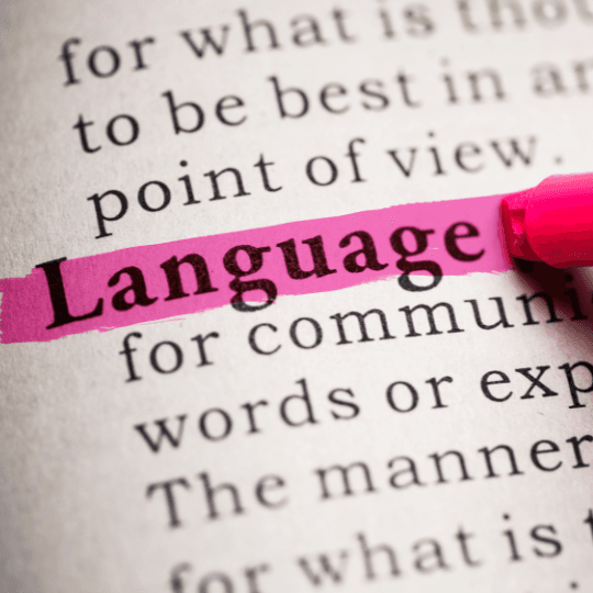 language
