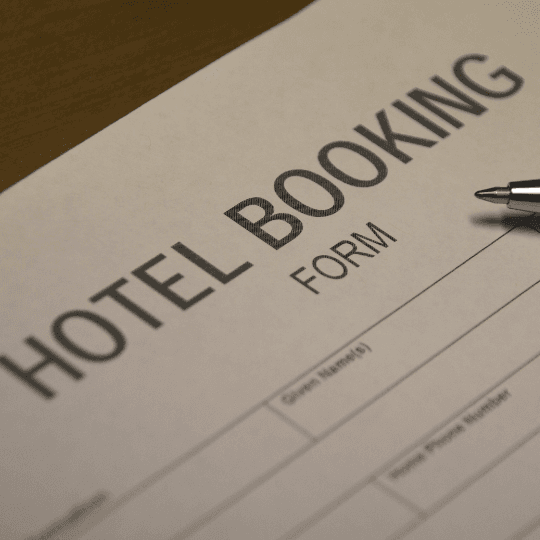 hotel bookings